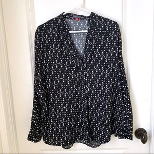 [Sold] Vince Camuto Silky Blouse Size M